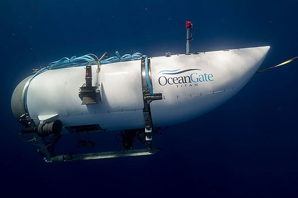 A Picture of the Titan Submersible