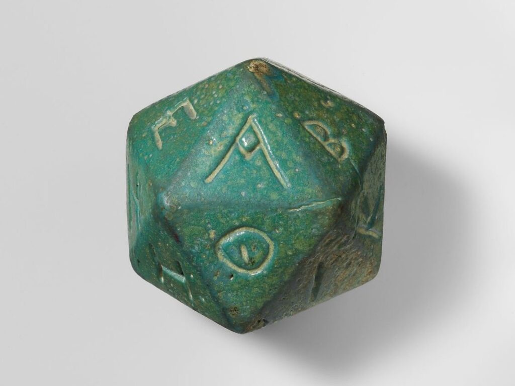 A Picture of an Ancient Die