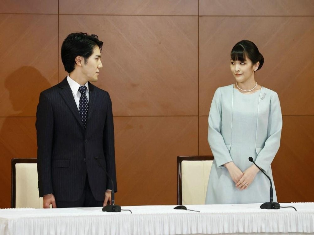 A Picture of Princess Mako and Komuro