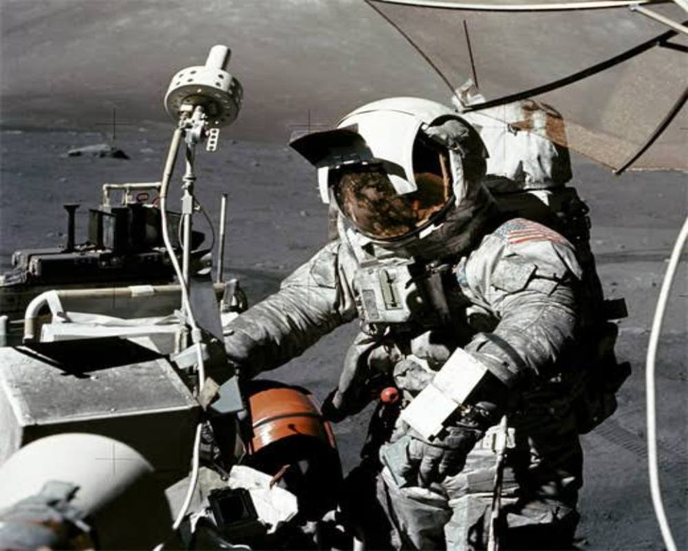 A Picture of a Man on the Moon