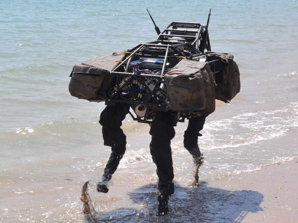 A Picture of BigDog Robotic Steed