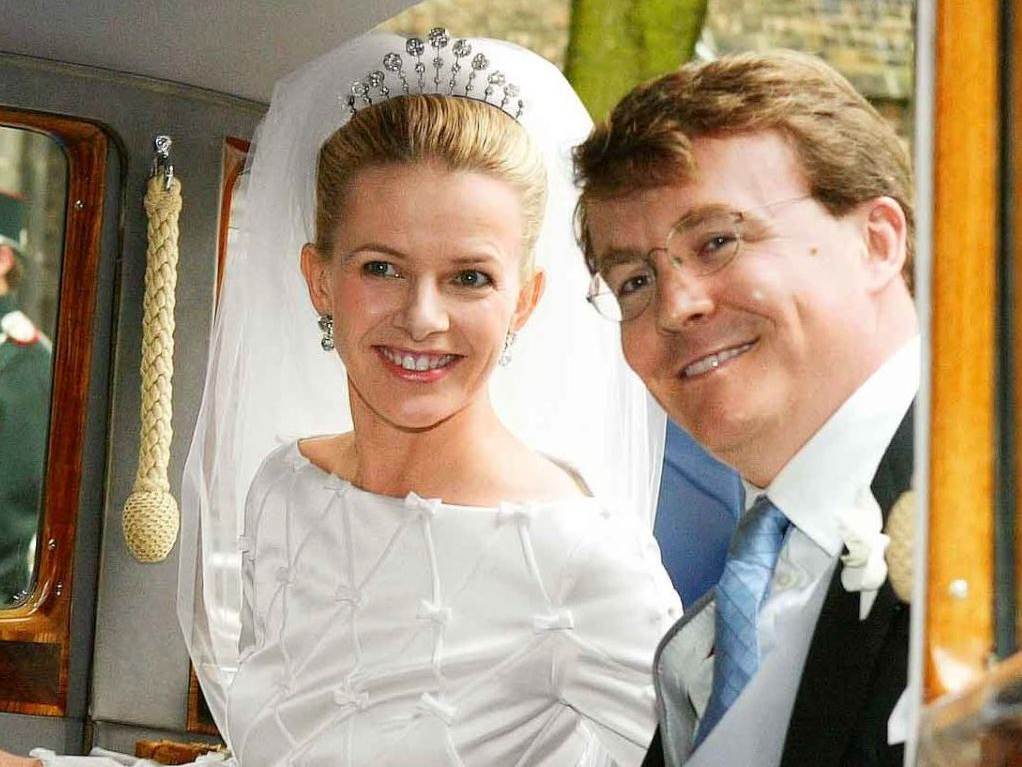 A Picture of Prince Friso and Mabel Wisse Smit