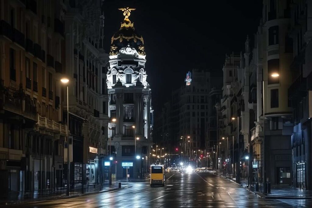 A Picture of City in Blackouts