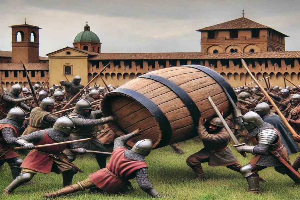 A Picture of the War of the Bucket