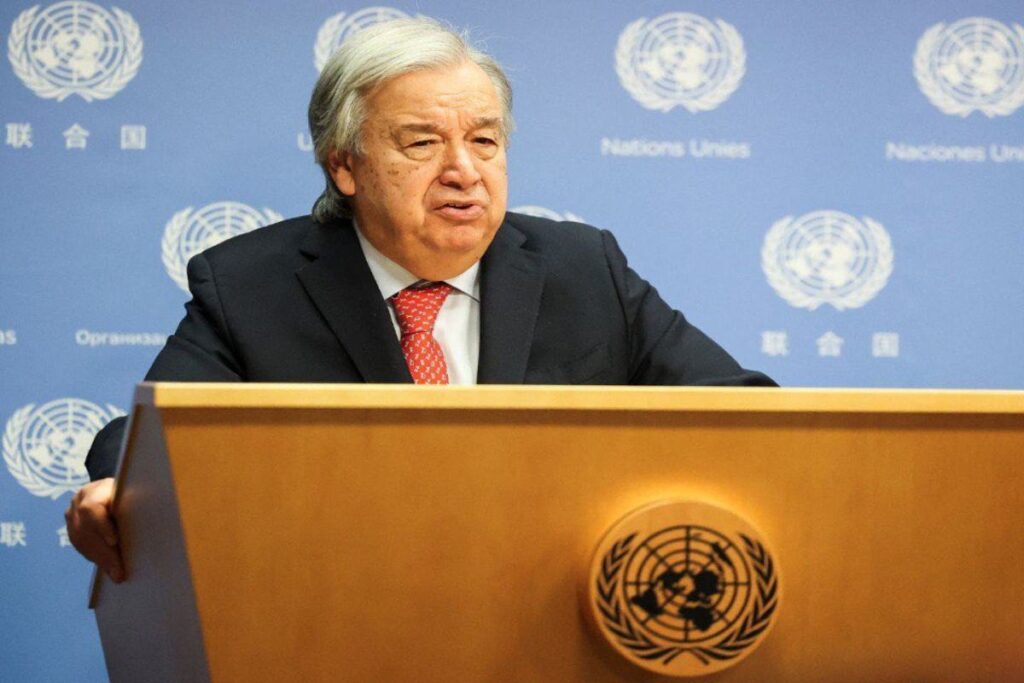 A Picture of UN Secretary-General