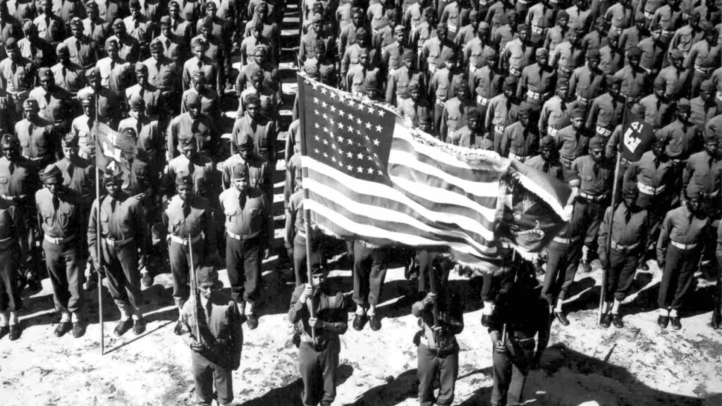A Picture of World War 2 Soldiers