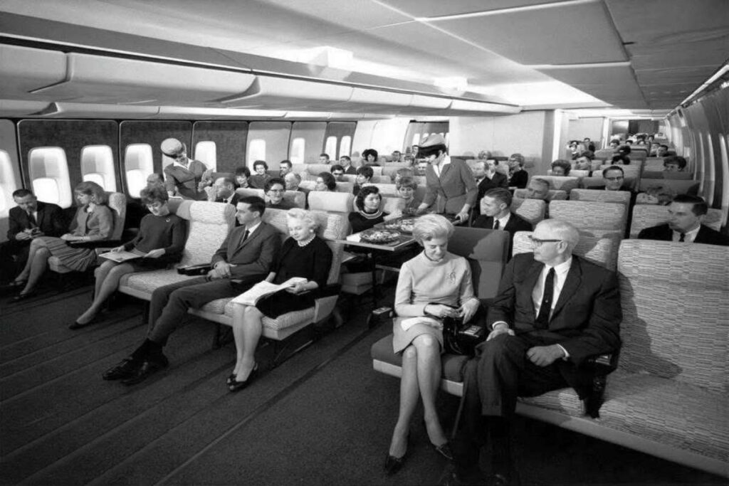 A Picture of Airplane Seats