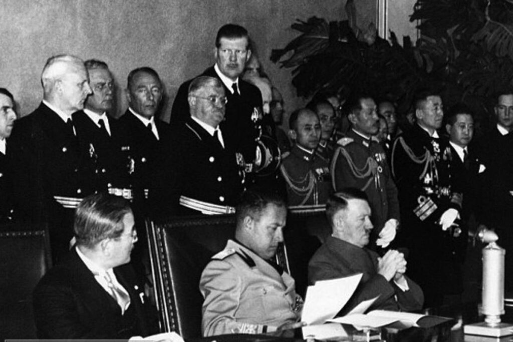 A Picture of the Axis Powers Leaders