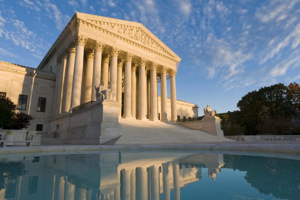 A Picture of the Supreme Court Building