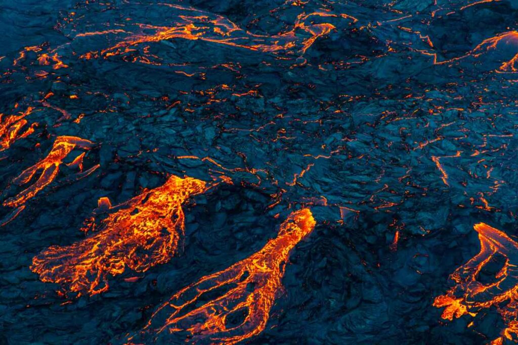 A Picture of a Eyjafjallajökull 2010 Volcano