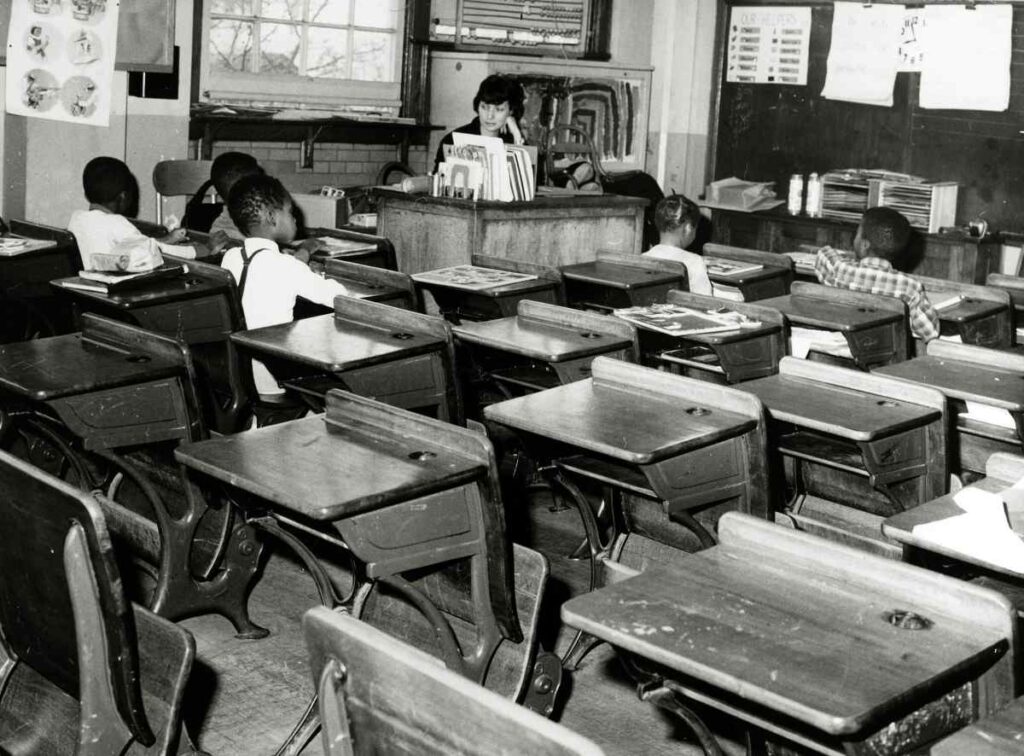 A Picture of Desegregated School