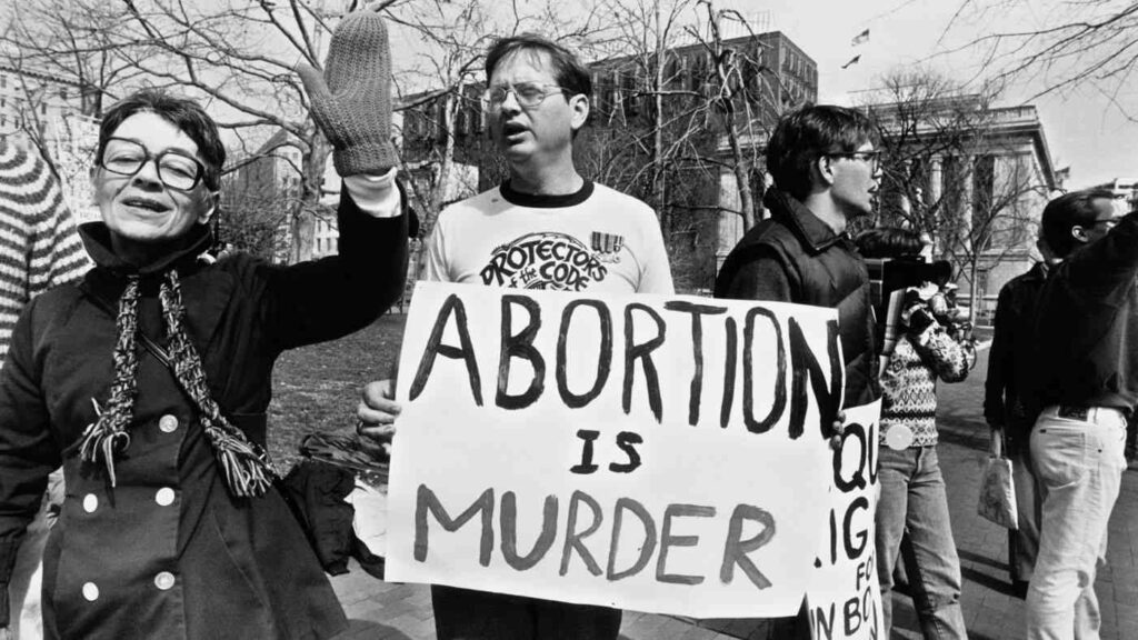 A Picture of Abortion Protest