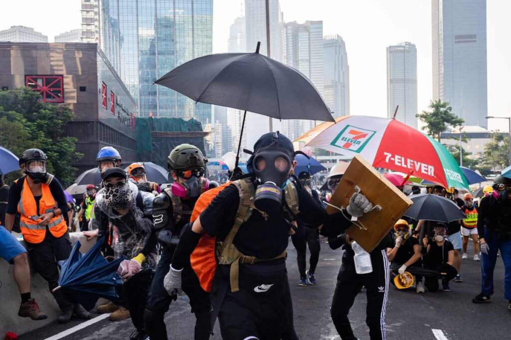 A Picture of Hong Kong Protest
