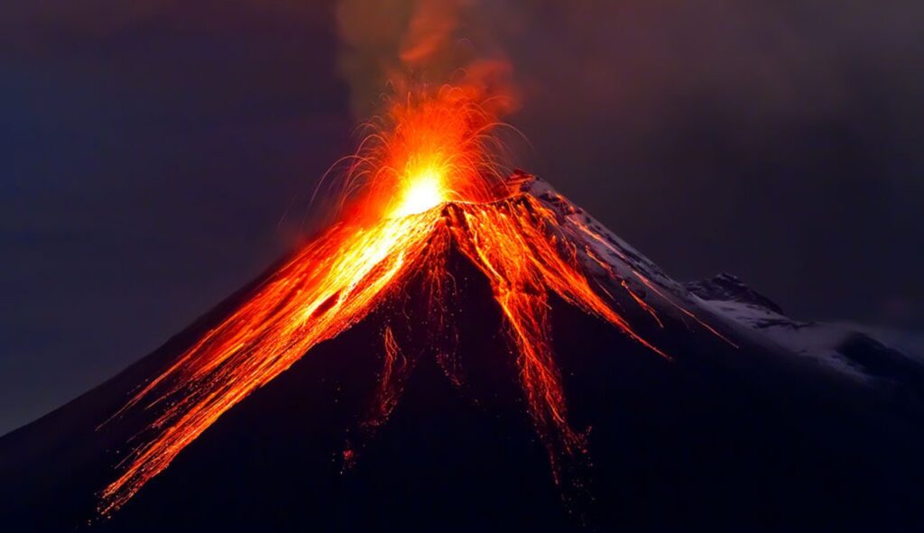 A Picture of a Volcano