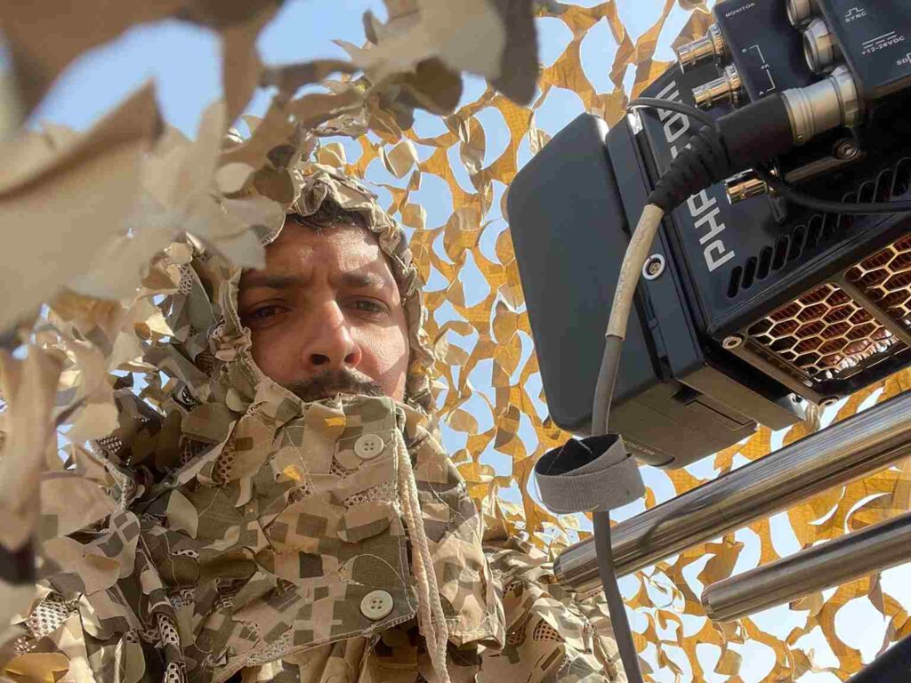 A Picture of a Wildlife Filmmaker