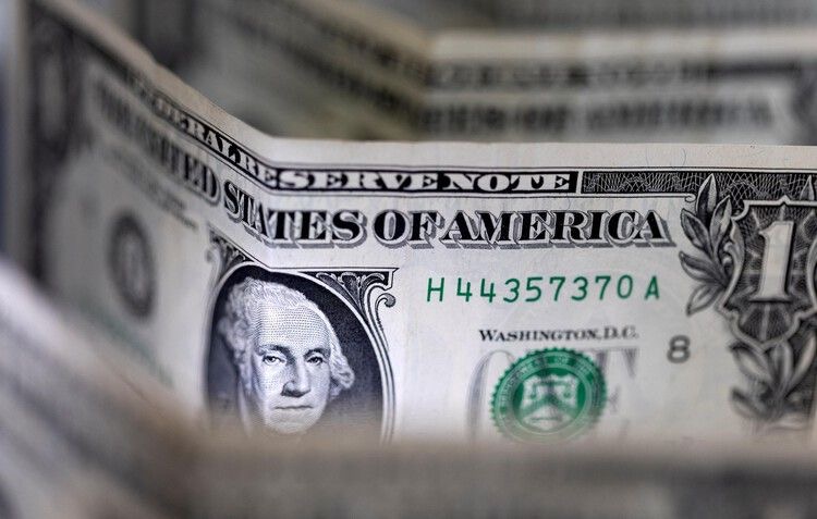 A dollar bill