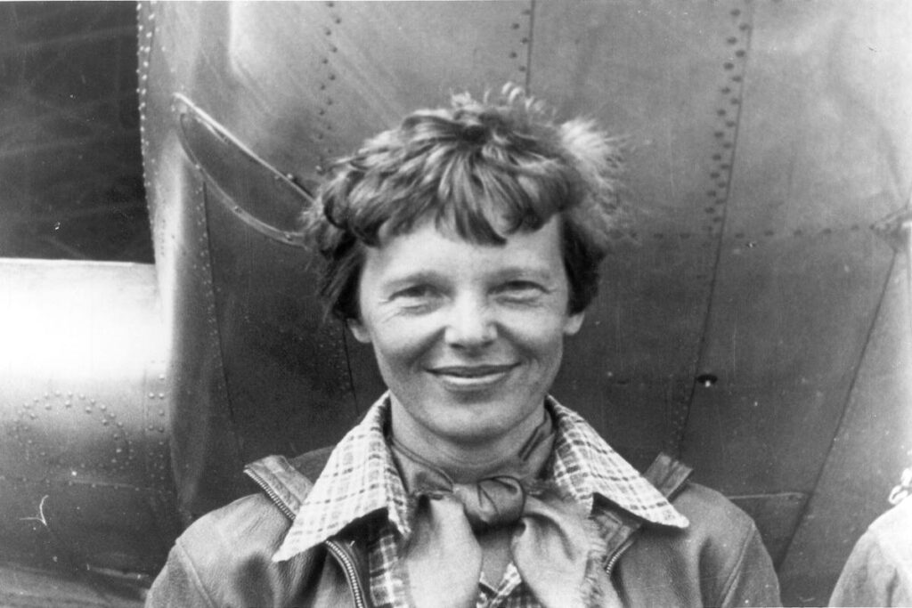 A Picture of Amelia Earhart