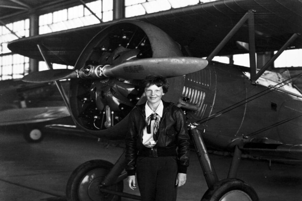 A Picture of Amelia Earhart