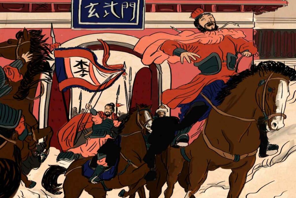 A Picture of Xuanwu Gate Massacre