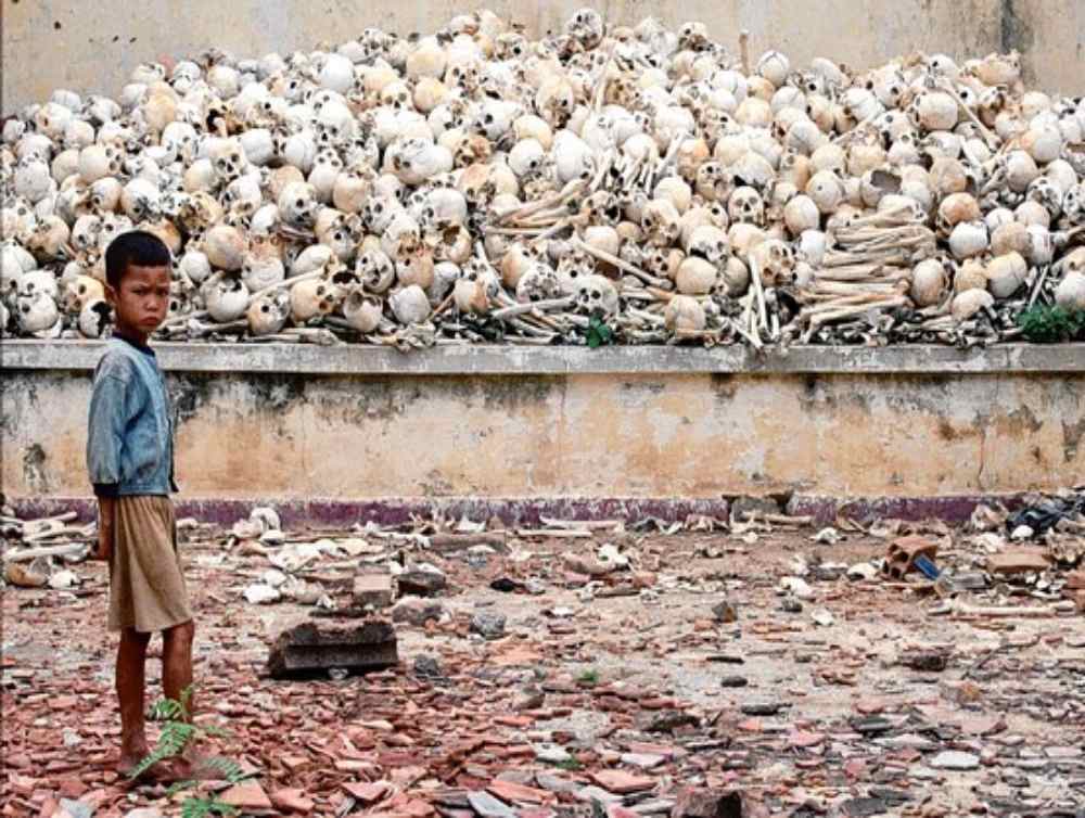 A Picture of Pol Pot Victims