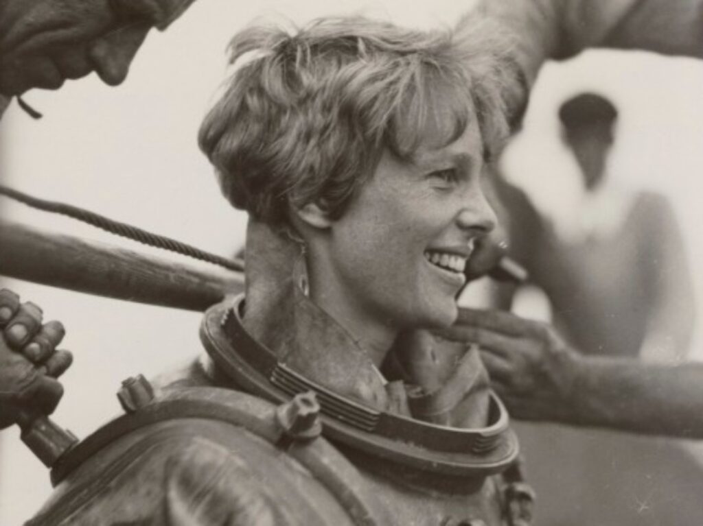 A Picture of Amelia Earhart
