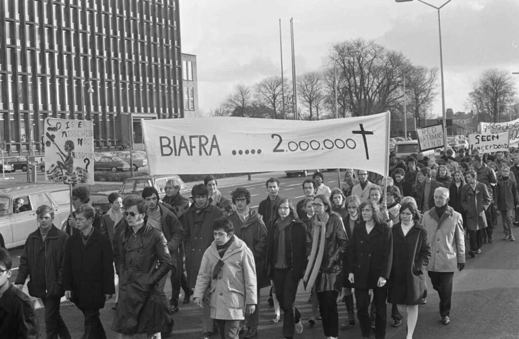 A Picture of Biafra Protest 