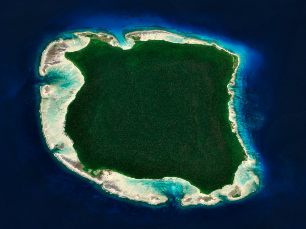 A Picture of North Sentinel Island