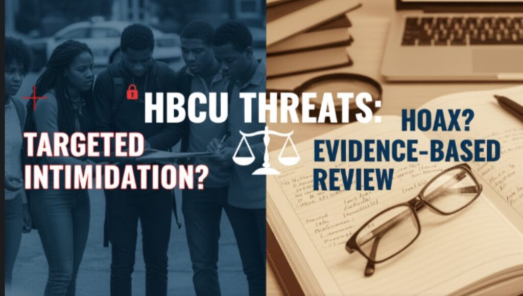 HBCU Threats: Targeted Intimidation or Hoax? A Calm, Evidence-Based Review